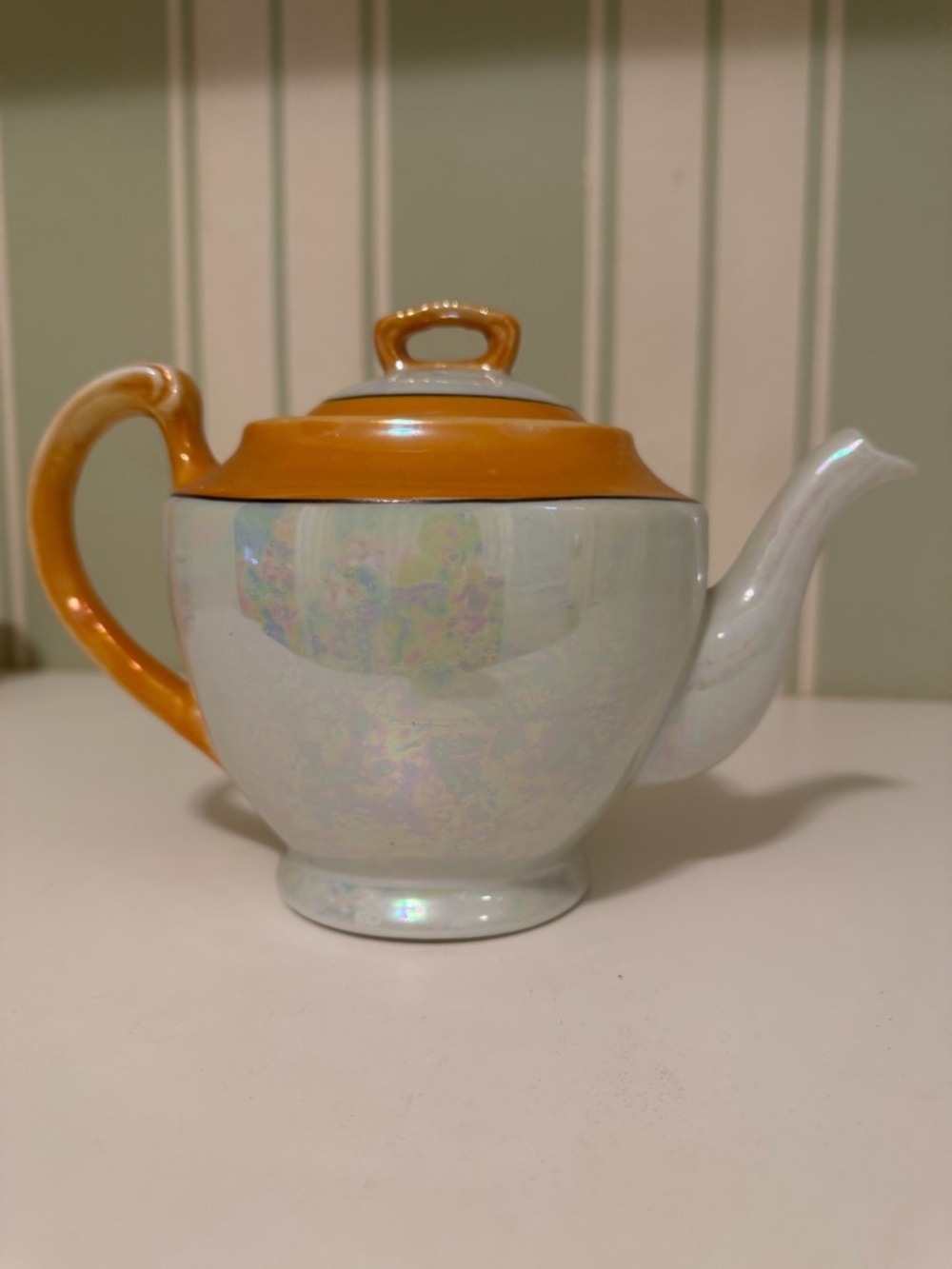 Iridescent Japanese Teapot